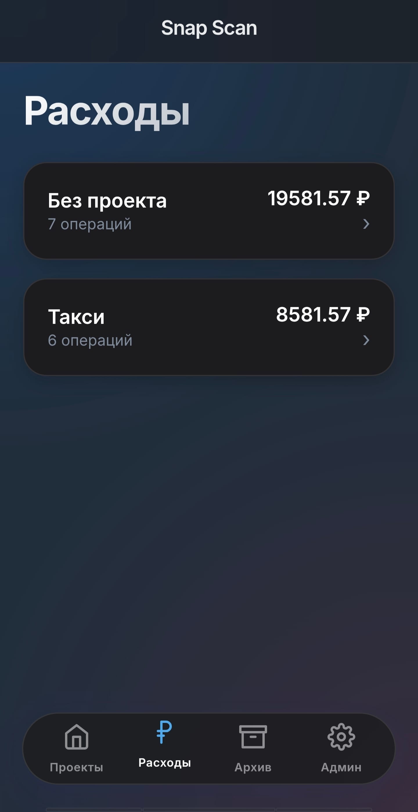 SnapScan - Анализатор чеков — скриншот 2